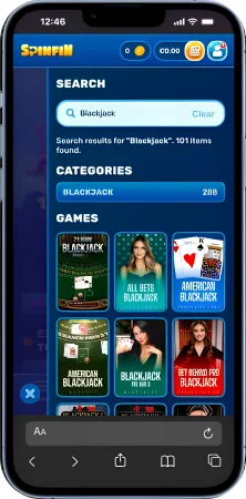 Search Blackjack