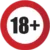 18+ logo